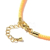 Nylon Milan Cord Necklace Making MAK-M028-01G-27-3