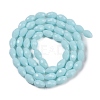 Opaque Solid Color Beads Strands EGLA-N013-P8mm-D11-2