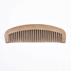 Carved Peach Wooden Combs OHAR-T007-02A-2