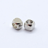 Cube Brass Spacer Beads KK-L015A-01P-2