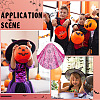 Halloween Theme Polyester Mesh Fabric DIY-WH0589-86B-5