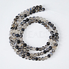 2 Strands Natural Dragon Veins Agate Bead Strands G-FH0002-36B-6
