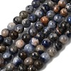 Natural Sodalite Beads Strands G-F591-13B-2