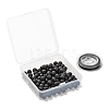 100Pcs 8mm Natural Lava Rock Beads Round Beads sgDIY-LS0002-43-7