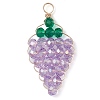 Glass Pendants PALLOY-JF03003-3