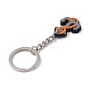 Cartoon PVC Pendant Keychain LS-KEYC-U001-01D-3