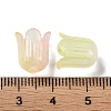 Transparent Acrylic Beads Caps OACR-B022-01F-3