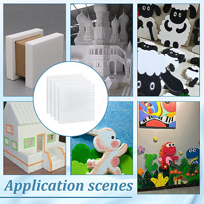 Square Craft Foam DIY-WH0349-534A-1