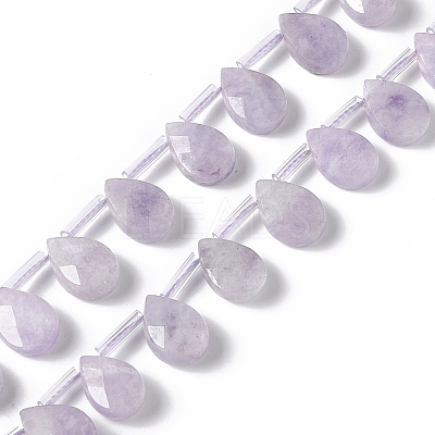 Natural Lepidolite Beads Strands G-G805-B18-1
