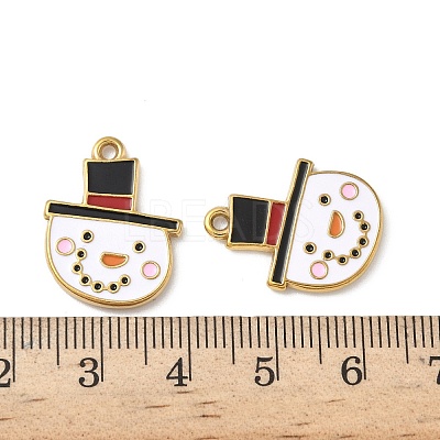 304 Stainless Steel Enamel Pendants STAS-L300-012G-14-1