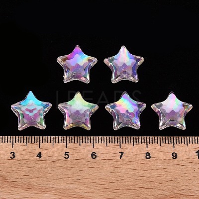 Transparent Acrylic Beads TACR-S152-02D-SS2114-1