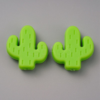 Food Grade Eco-Friendly Silicone Beads LS-SIL-WH0013-23K-1