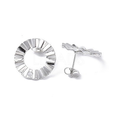 Non-Tarnish 304 Stainless Steel Stud Earring Finding EJEW-I285-21P-1