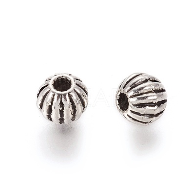 Tibetan Style Alloy Beads X-LF10326Y-1