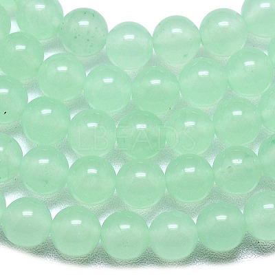 Natural Malaysia Jade Beads Strands G-L645-C01-4mm-12-1