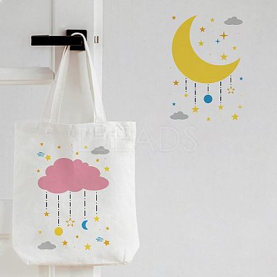 PET Plastic Drawing Painting Stencils Templates Sets DIY-WH0172-450-1