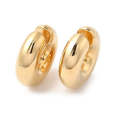 Rack Plating Brass Round Cuff Earrings EJEW-R150-01G-1