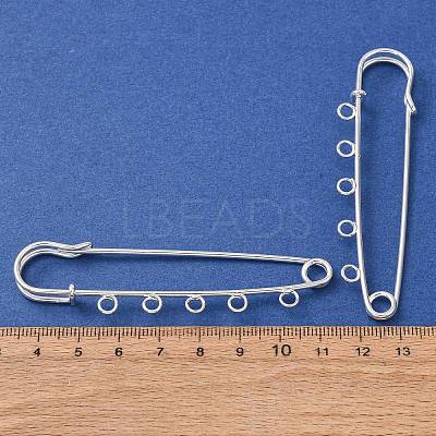 Iron Safety Pins Brooch Findings RN-CBAB9AC-03S-1