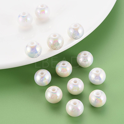 Opaque Acrylic Beads MACR-S370-D12mm-01-1