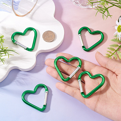 5Pcs Zinc Alloy Spring Gate Rings FIND-TA0009-73E-1