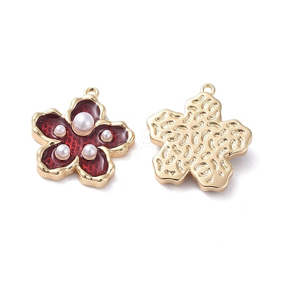 Enamel Pendants KK-G377-05G-05-1