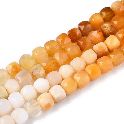 Gradient Color Natural Topaz Jade Beads Strands G-N342-136-1