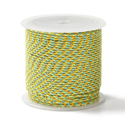 4-Ply Polycotton Cord with Metallic Thread OCOR-Z003-C10-1