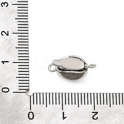 Brass & Natural Gemstone Box Clasps GG-CBAFA4F-03P-B-1
