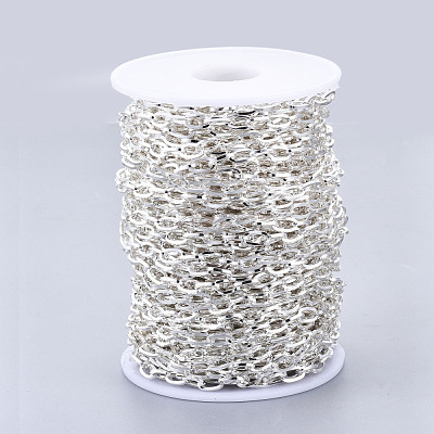 304 Stainless Steel Paperclip Chains CHS-N001-11S-1
