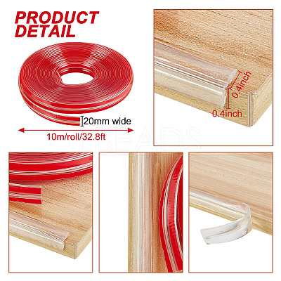 PVC Corner Protector Cnticollision AJEW-WH0541-18A-1