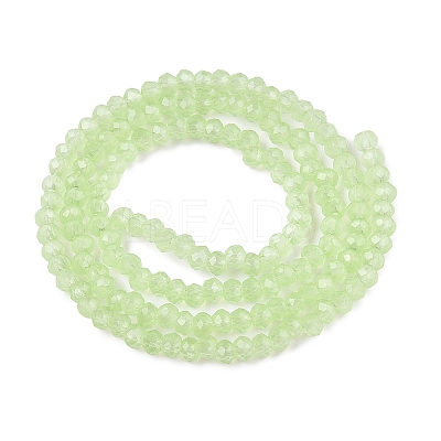 Glass Beads Strands EGLA-A044-J1mm-D08-1