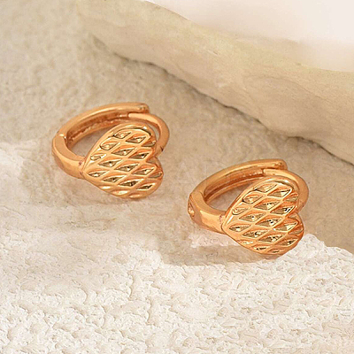 Brass Hoop Earrings YA1685-1-1