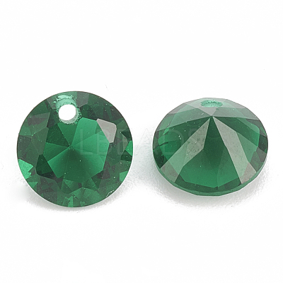 Cubic Zirconia Charms ZIRC-N033-A-02-1