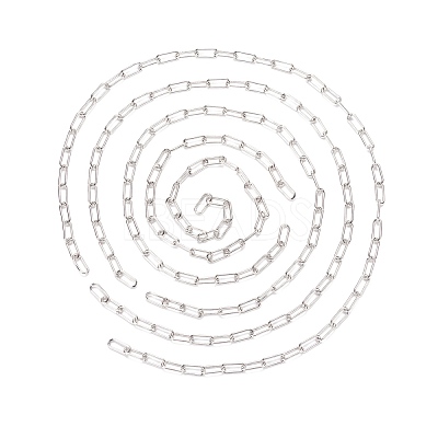 Unwelded Iron Paperclip Chains CH-FS0001-01S-1