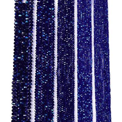Electroplate Glass Beads Strands LS-EGLA-A044-T3mm-L06-1