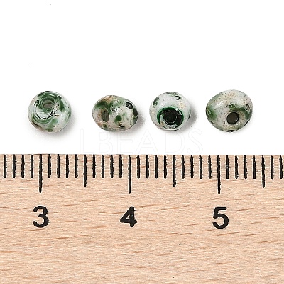 Picasso Glass Seed Beads SEED-Q038-03K-1