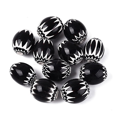 Handmade Millefiori Glass Barrel Beads LS-LA-N002-19F-1