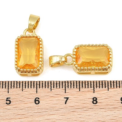 Brass & Glass Pendants GL-CBA96FD-02G-01-1
