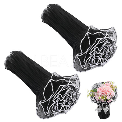 2 Bags Organza Flower Wrapping Bouquet Paper DIY-GF0009-26C-1
