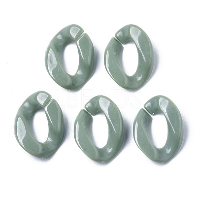 Opaque Acrylic Linking Rings OACR-T011-88D-1