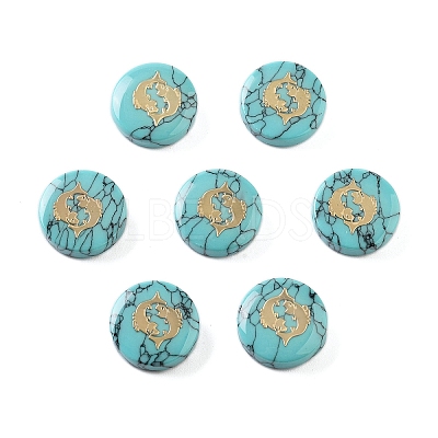 Synthetic Turquoise Beads G-F775-C07-1