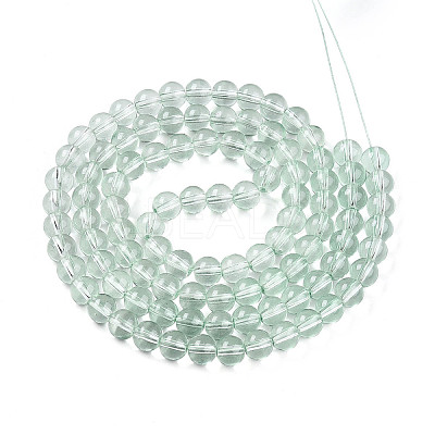 Baking Paint Transparent Glass Beads X1-DGLA-N006-8mm-08-1