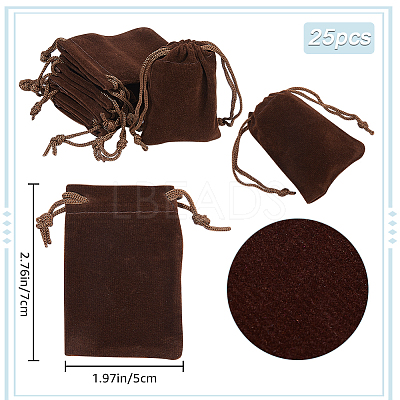 Velvet Jewelry Drawstring Gift Bags ABAG-BBC0001-10A-03-1