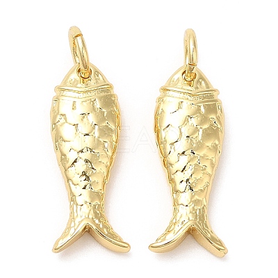 Rack Plating Brass Pendants KK-Q775-12G-1