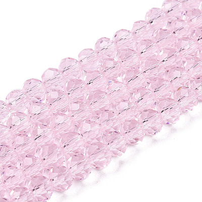 Glass Beads Strands EGLA-A044-T4mm-D10-1