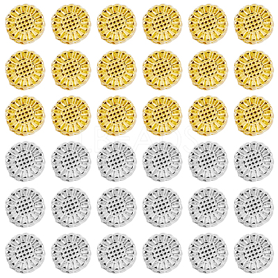 600Pcs 2 Colors Tibetan Style Alloy Beads FIND-DC0002-54-1