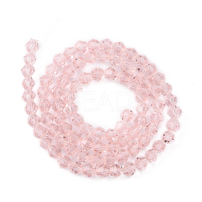 Imitation Austrian Crystal 5301 Bicone Beads GLAA-S026-15-1
