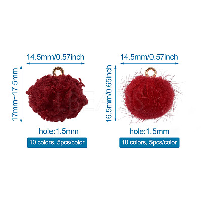 Fabric Pendants DIY-TA0008-54-1