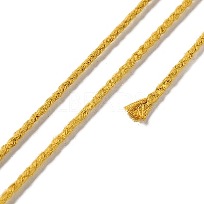 20M Polyester Braided Cord for Jewelry Making OCOR-G015-04A-17-1