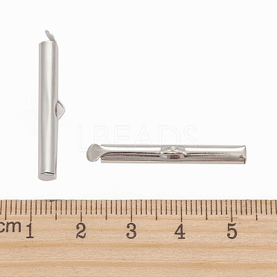 Iron Slide On End Clasp Tubes IFIN-R212-3.0cm-P-1